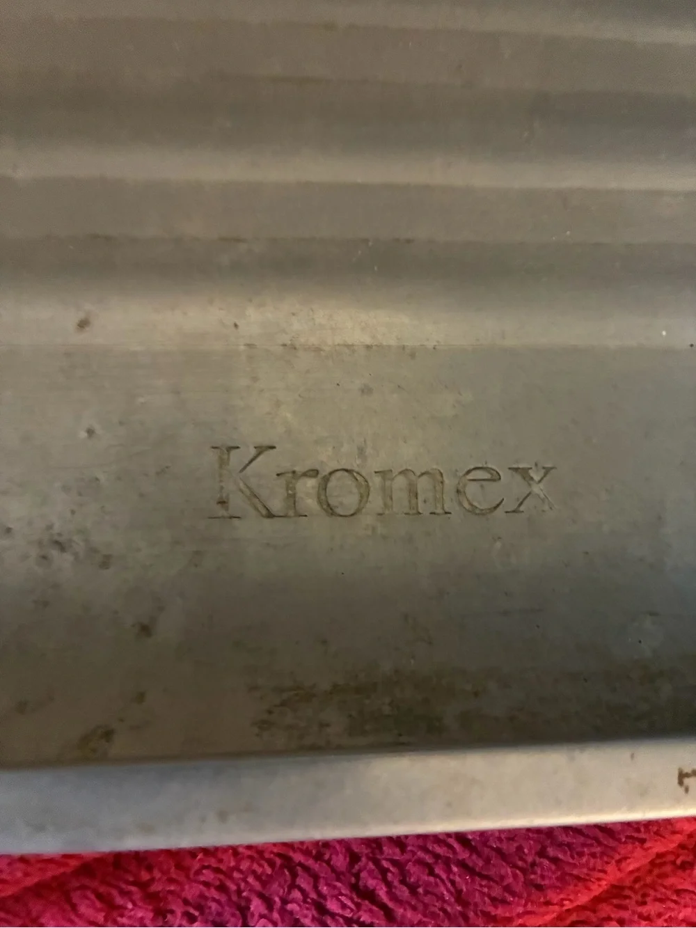 Vintage 1960’s aluminum Roll-Top Bread Box - Countertop Storage